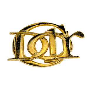 Dior Gold Plated Brooch, 1990s