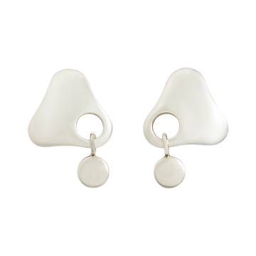 Georg Jensen Silver Ear Clips - Regitze Overgaard Design