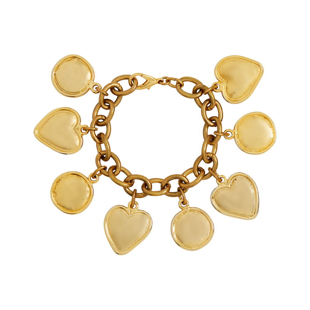 Old gold 2025 charm bracelet