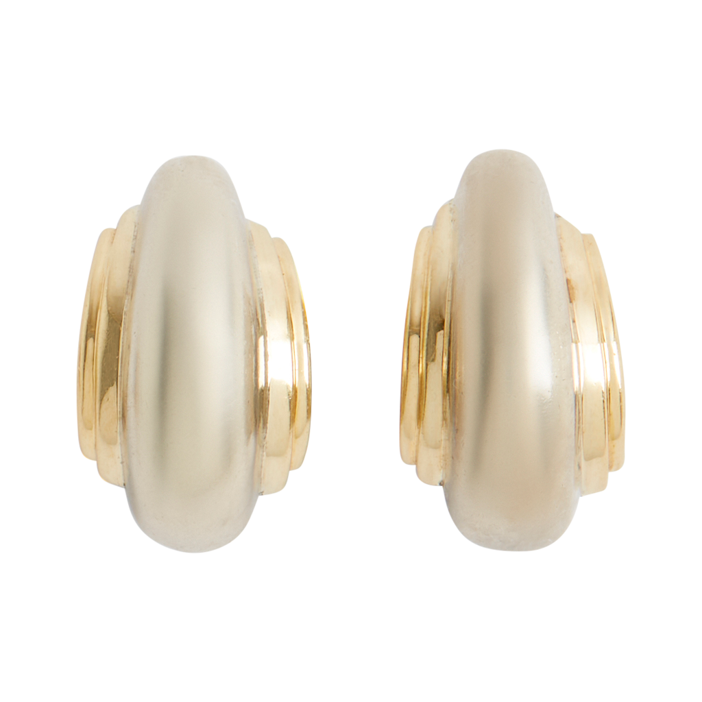 Tiffany & Co. Paloma Picasso Vendome Shell Dome Earrings