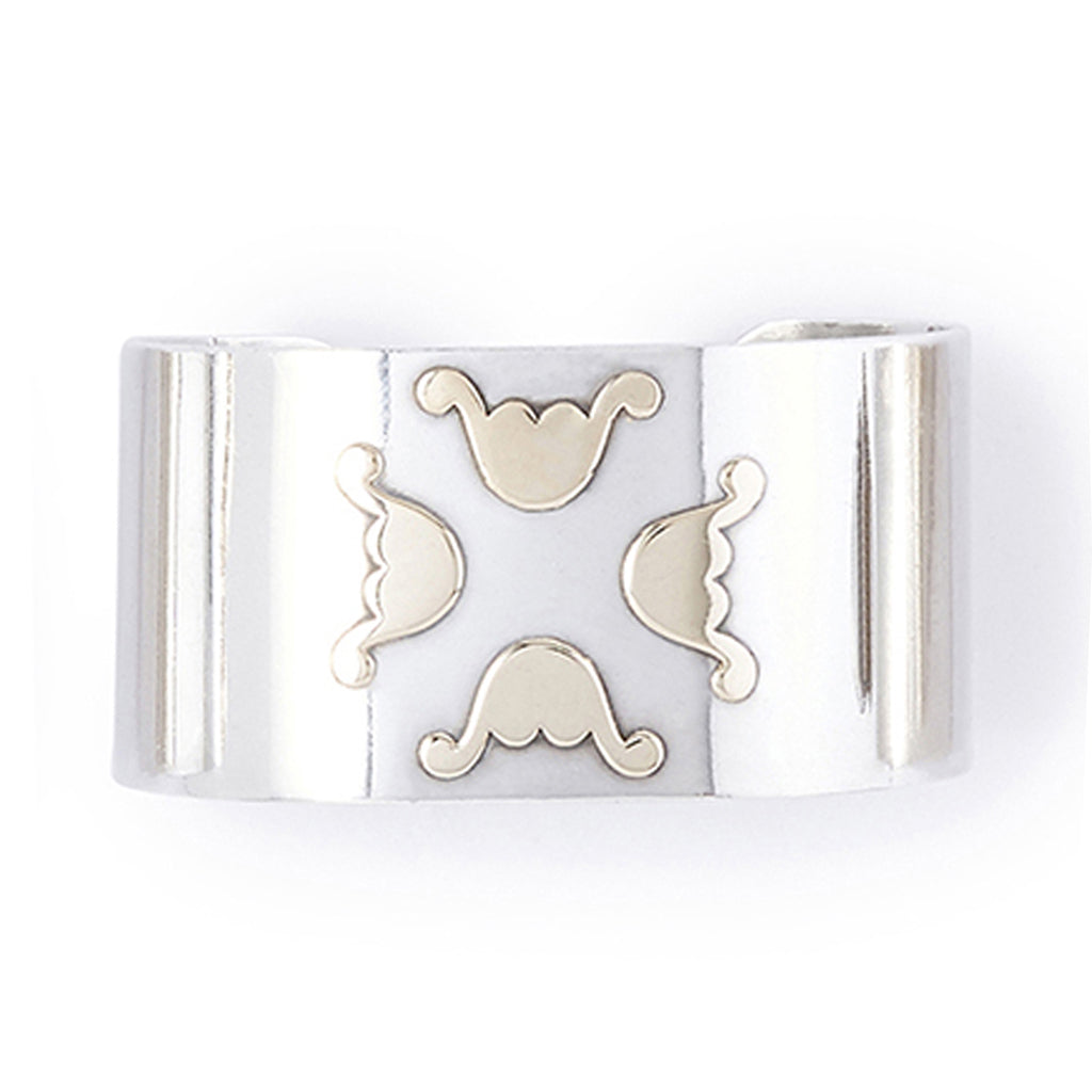 Pierre Cardin Modernist Cuff Bracelet