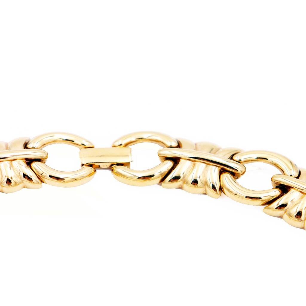 Givenchy, Vintage Link Gold Plated Collar Necklace, 1980s