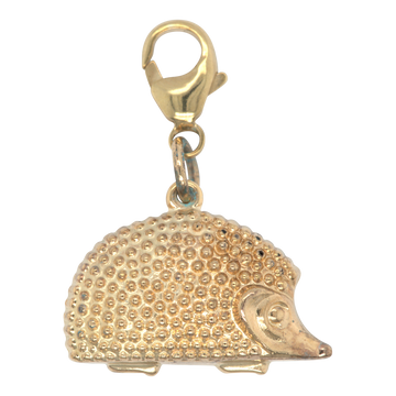 Vintage 9ct Yellow Gold Hedgehog Charm / Pendant