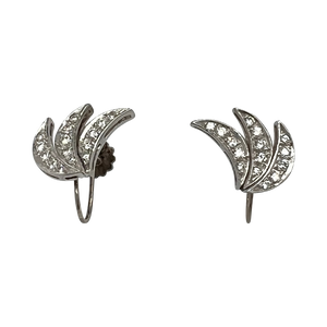 Diamond Cuff Earrings