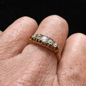 Edwardian Five-Stone Diamond Ring