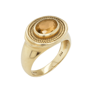 18ct Yellow Gold Citrine Ring