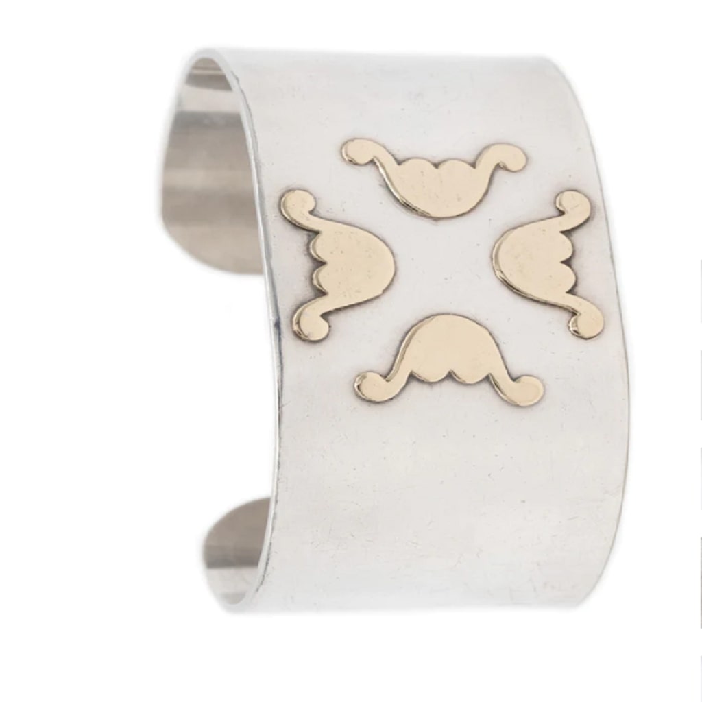 Pierre Cardin Modernist Cuff Bracelet