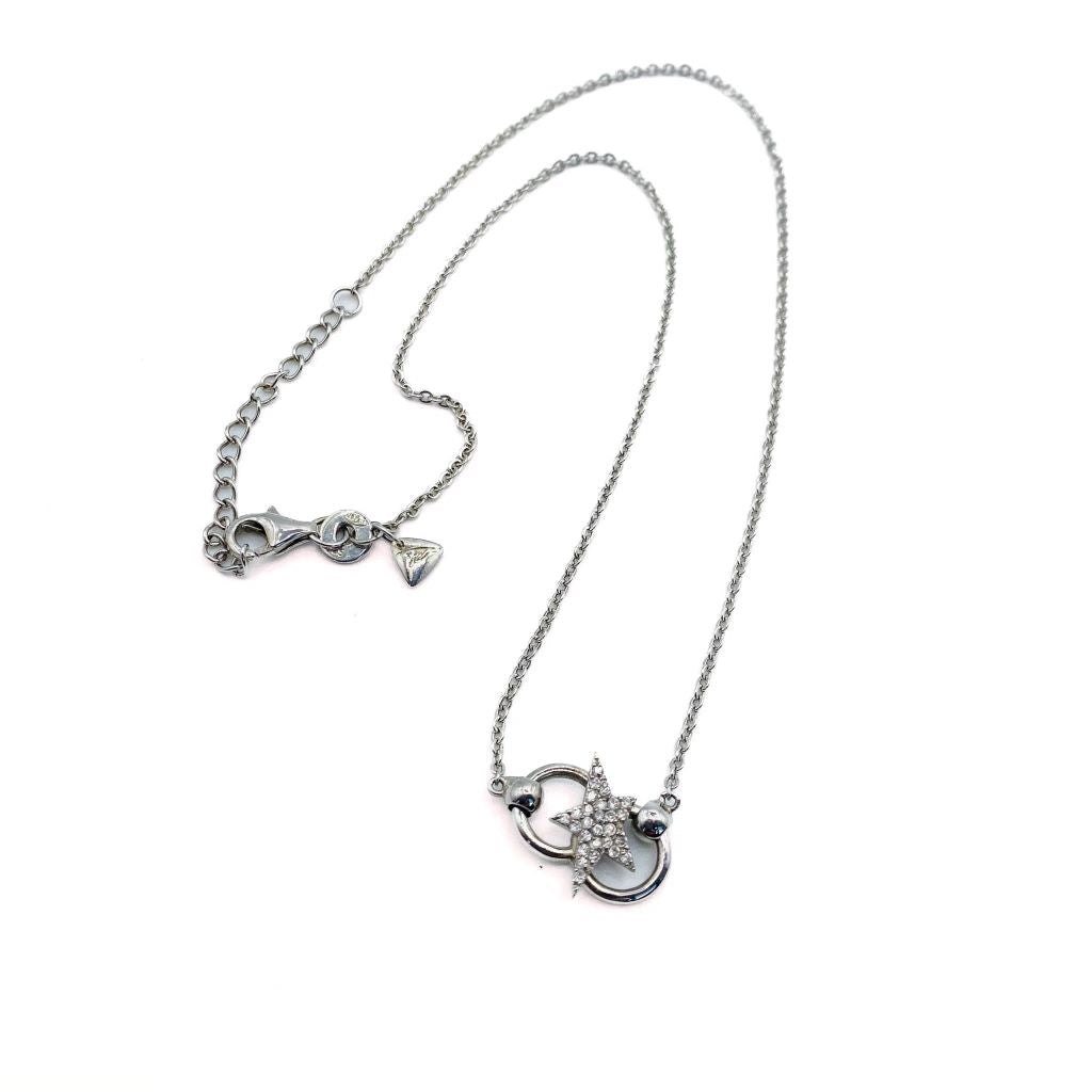 Thierry Mugler Sterling Silver Necklace, 2000s
