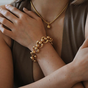 18ct Yellow Gold Bracelet, 1970's