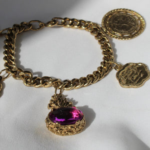 Oriental Charm Bracelet, 1980s