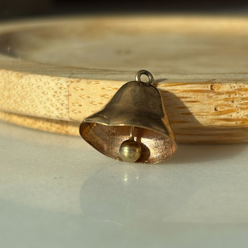 Vintage 9ct Gold Bell Charm