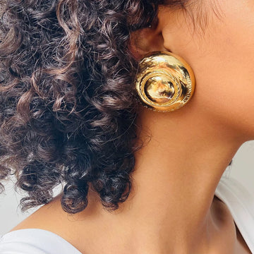 Burberry Clip On Earrings, 1980s