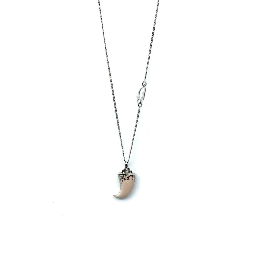 Dior Horn Pendant Necklace, 2000s