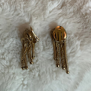 Vintage Gold-Plated Earrings by Grossé for Christian Dior (1963)