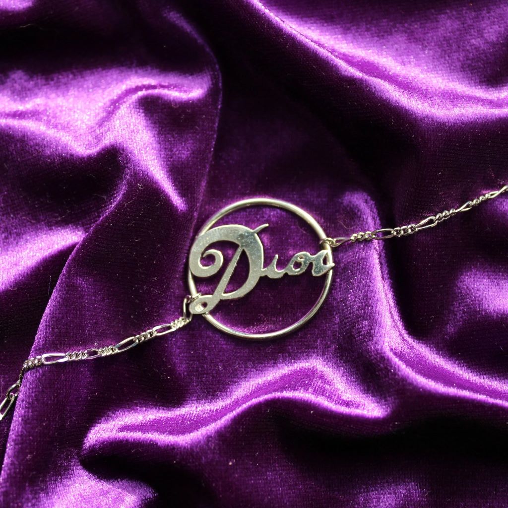 Dior Silver Plated Bracelet, 2000s
