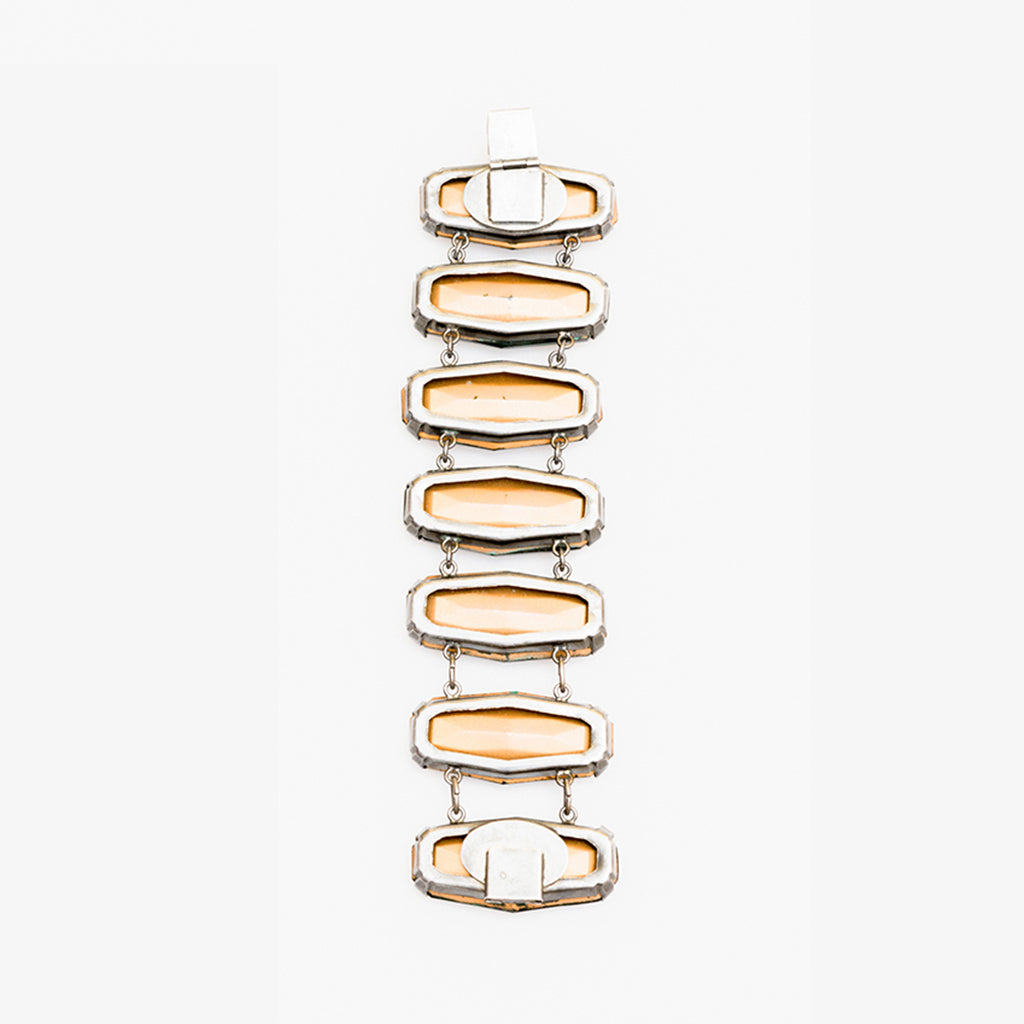 Yves Saint Laurent Emerald Panel Bracelet