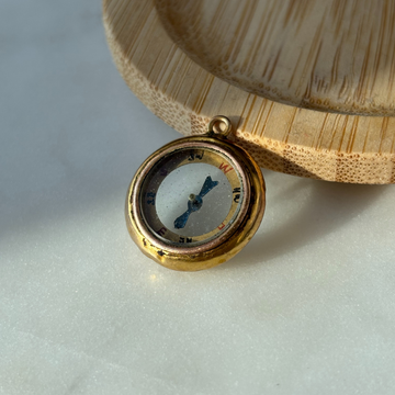 Victorian 9ct Gold Compass Pendant