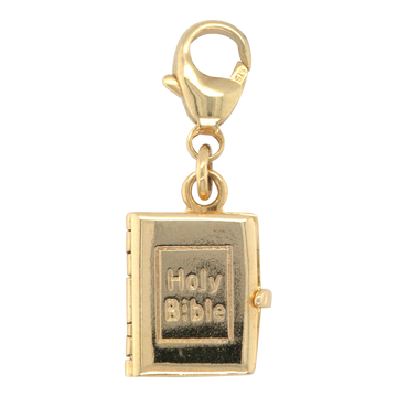 Vintage 9ct Yellow Gold  Bible Charm / Pendant