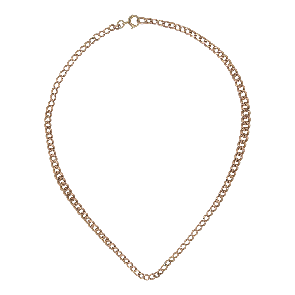 Antique 9ct Rose Gold Necklace