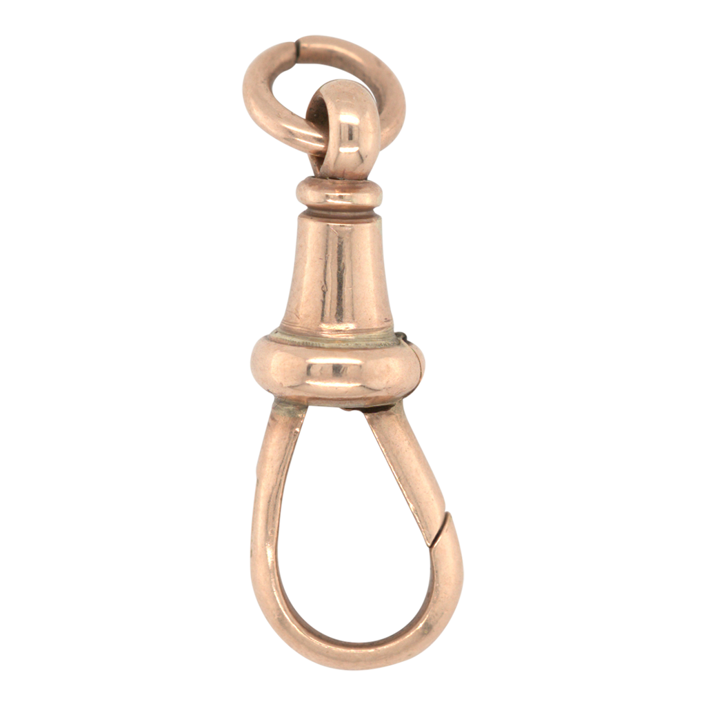 Antique 9ct Rose Gold Swivel Clasp