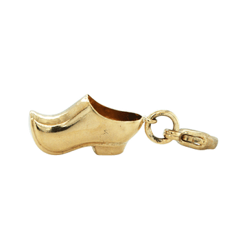 Vintage 9ct Yellow Gold Clog Charm / Pendant