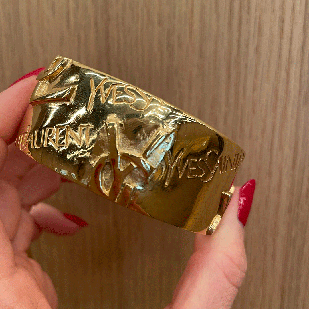 Yves Saint Laurent ‘YSL’ Cuff