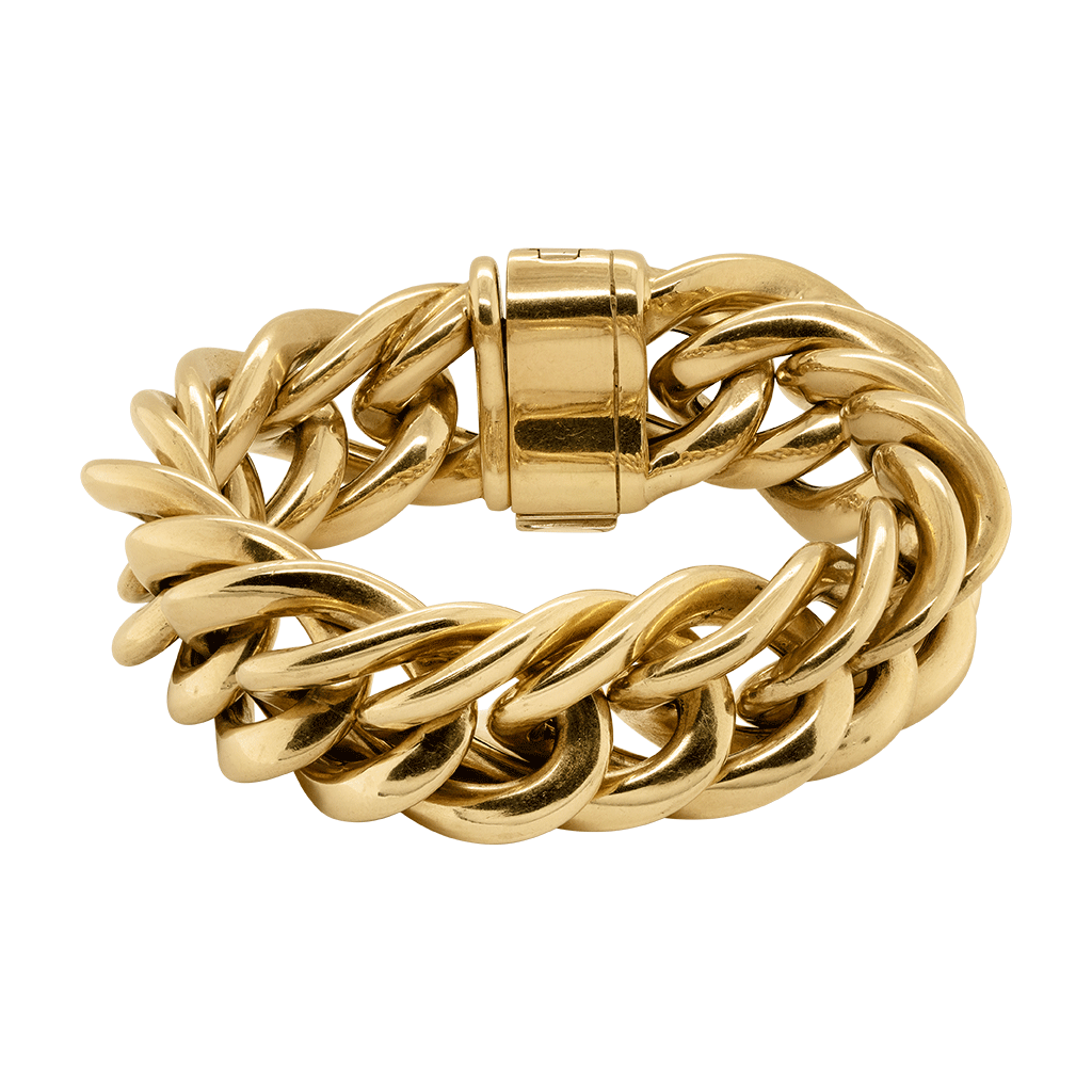 Vintage 18ct Yellow Gold Necklace and Bracelet