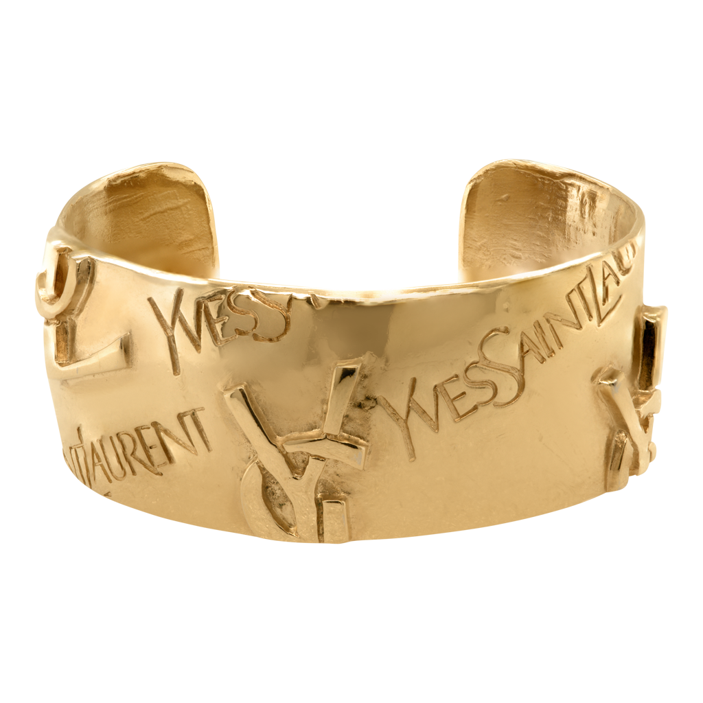 Yves Saint Laurent ‘YSL’ Cuff